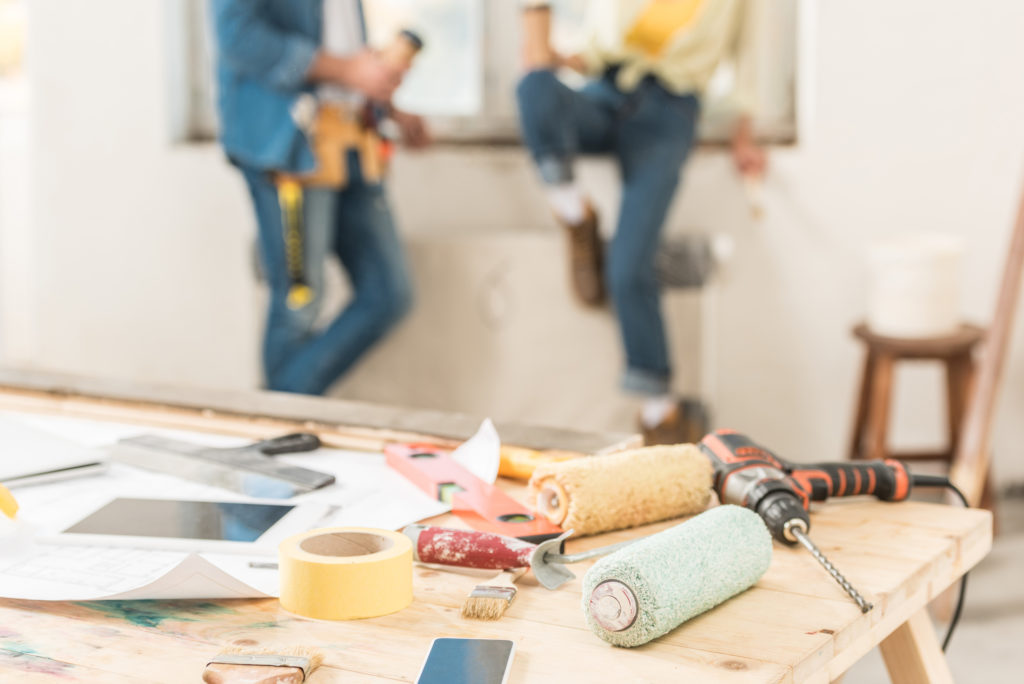 Tools on the table for renovation loans in NJ by TAM Lending